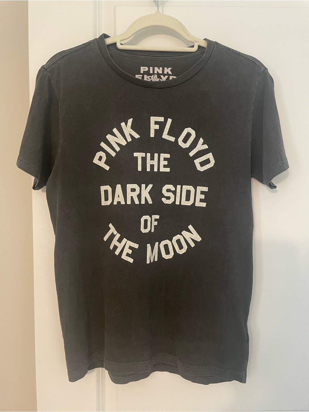 Lucky Brand Pink Floyd The Dark Side of the Moon Vintage Black Graphic Tee Sz S
